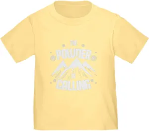 CafePress Ice Climber Rock Climbing Snow Powder is C T Shirt Cute Toddler Graphic Tee, 100% Cotton