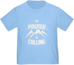 CafePress Ice Climber Rock Climbing Snow Powder is C T Shirt Cute Toddler Graphic Tee, 100% Cotton
