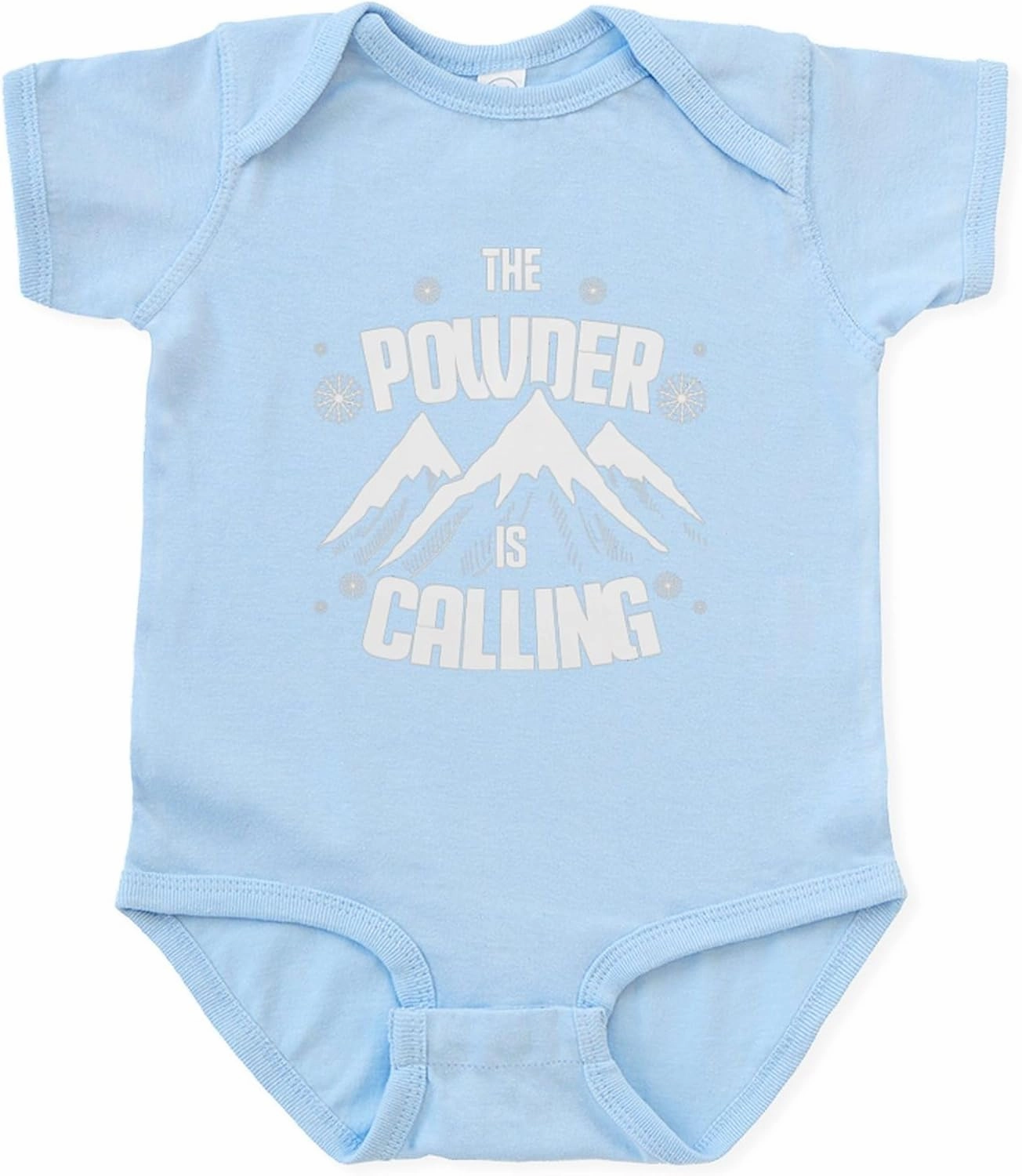 CafePress Ice Climber Rock Climbing Snow Powder is Body Suit Cute Infant Bodysuit Baby Romper