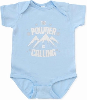 CafePress Ice Climber Rock Climbing Snow Powder is Body Suit Cute Infant Bodysuit Baby Romper