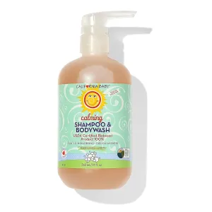 California Baby Calming Baby Shampoo   Baby Wash | 100% Plant-Based | Lavender Body Wash For Sensitive Skin | Hypoallergenic | 562 mL / 19 oz.