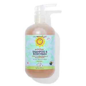 California Kids Chillax Shampoo and Bodywash | 100% Plant-Based | Gentle Skincare | Lavender Shampoo for Kids   Teens | Hypoallergenic Bodywash | 562 mL / 19 oz.