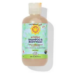 California Kids Shampoo   Body Wash | Chillax Lavender Body Wash | Gentle Skin Care for Kids   Teens | 100% Plant-Based | Hypoallergenic | 8.5 oz