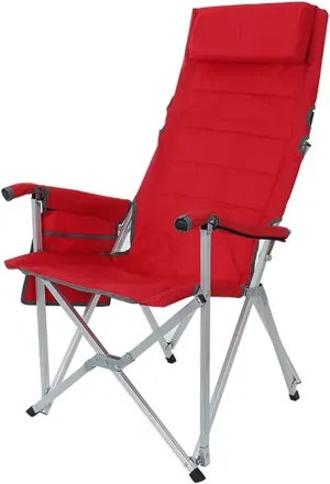 Camping Chair Camp Chair Fishing Chair with Foldable Backrest Camping Ultralight Aluminum Tube Seat Stool with Soft Armrest Outdoor Break Recliner Folding Chairs Outdoor Fishing Chair (Colo