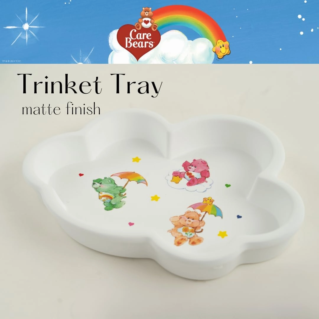 Care Bears Classic Trinket Tray Jewelry Dish (Officially Licensed Product) by Franco Collectibles