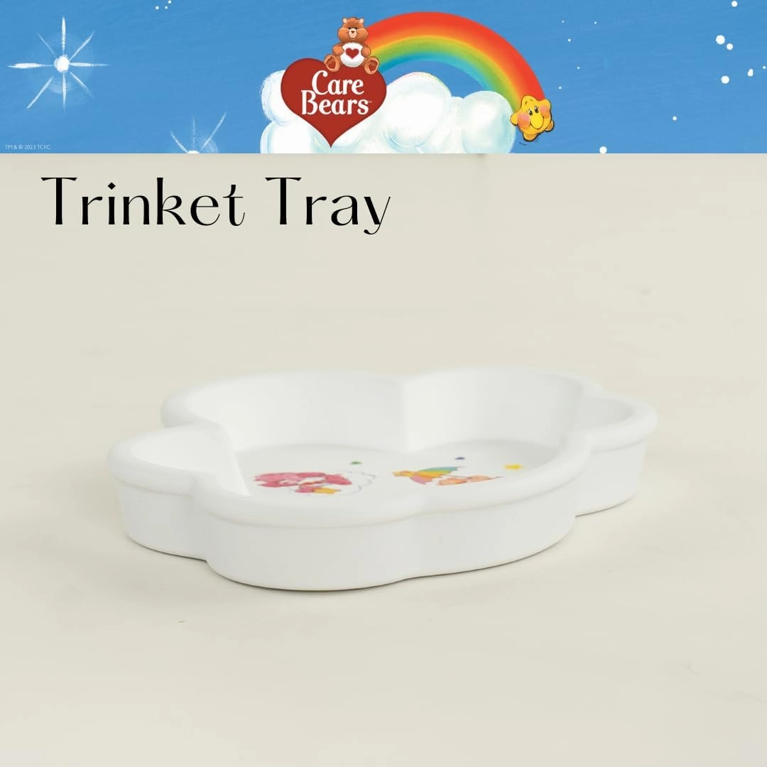 Care Bears Classic Trinket Tray Jewelry Dish (Officially Licensed Product) by Franco Collectibles