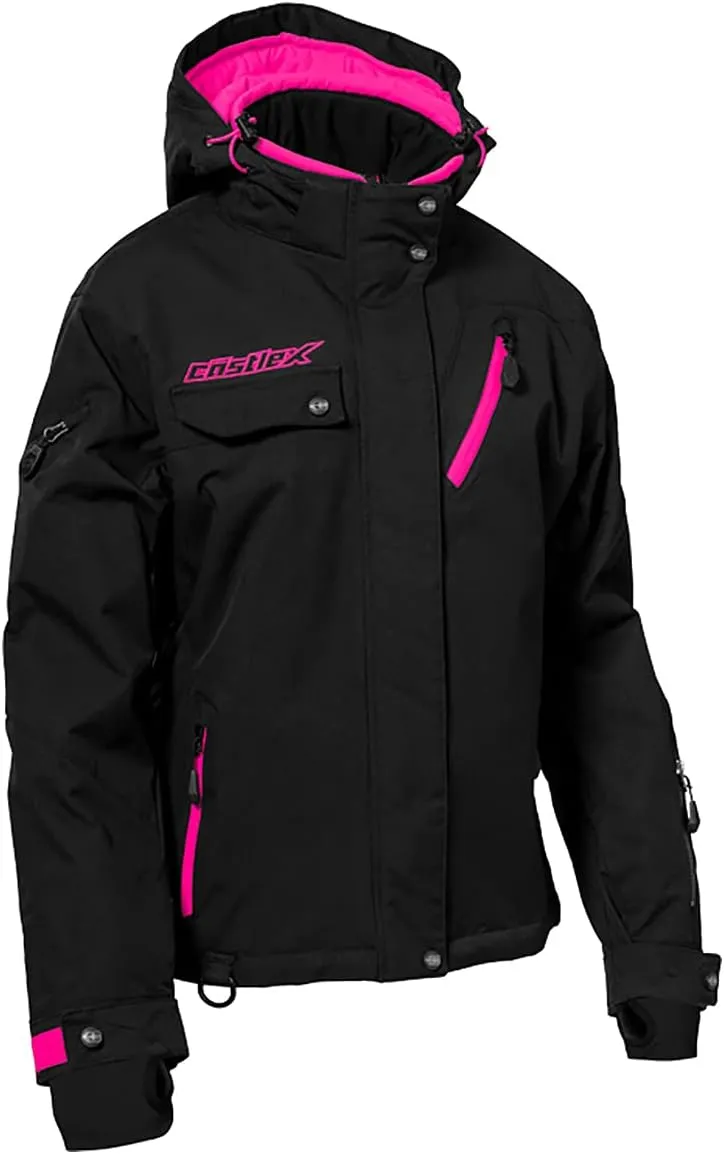 Castle X Women's Powder G3 Jacket (Black/Pink Glo - Small)