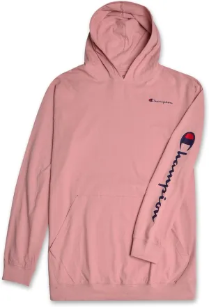 Champion Lightweight Hoodie Big and Tall - Men Pullover Jersey Hoodie Sweatshirt