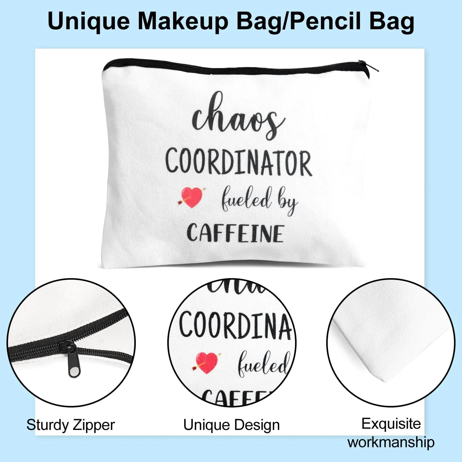 Chaos Coordinator Gifts,20 OZ Insulated Tumbler Birthday Gift for Women,Unique Idea for Teacher Appreciation Gifts,Office Gift for Coworker Boss,Thank You, Friend Christmas
