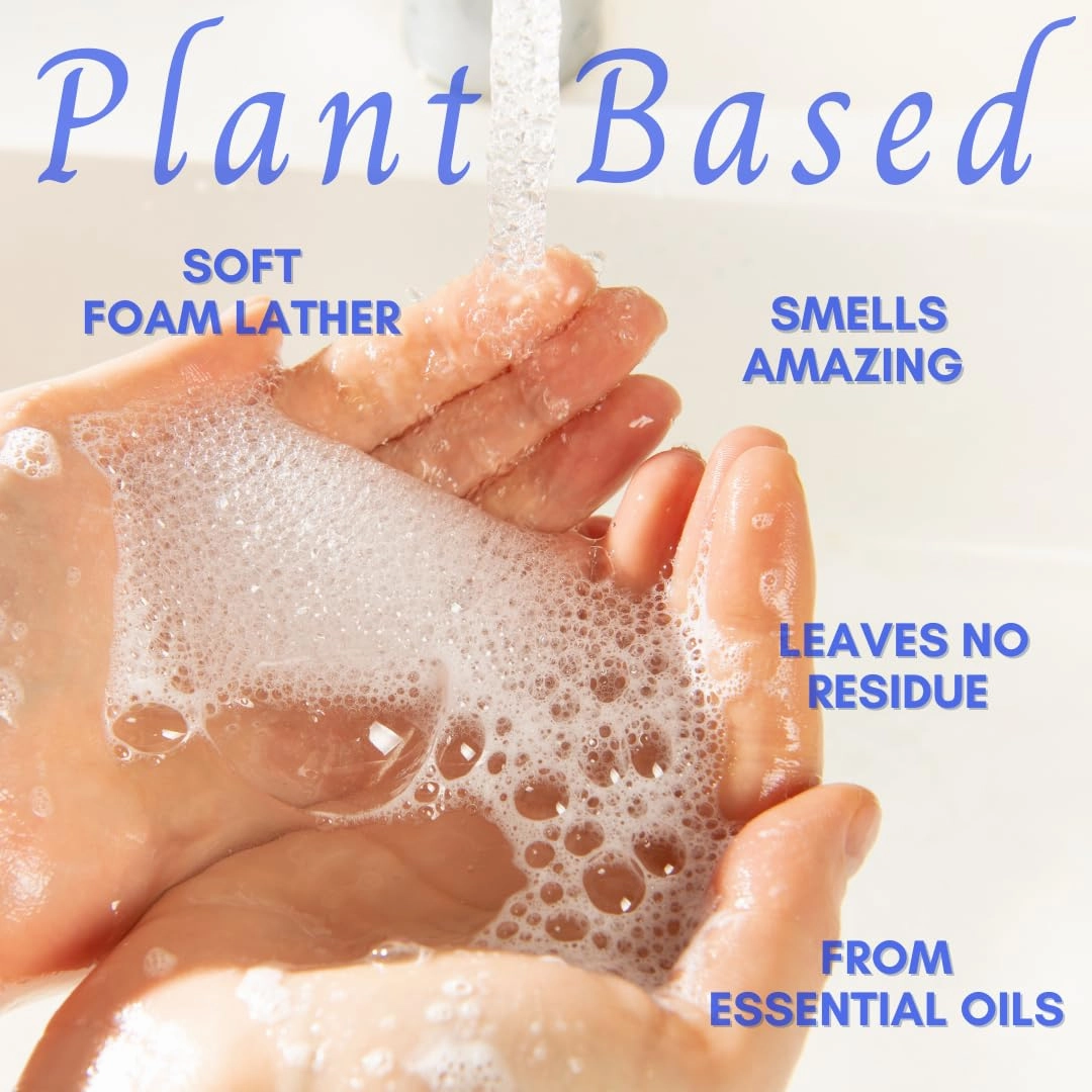 Christina Moss Naturals Verbena Body Wash, Natural & Organic Ingredients, Plant-Based, No Parabens, Sulfates Free, Non-Toxic