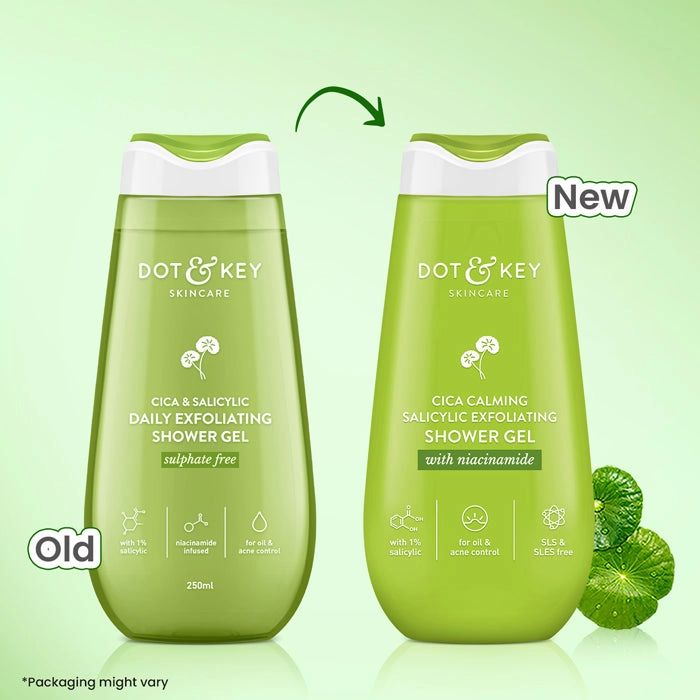 Cica   1% Salicylic Acid Exfoliating Shower Gel