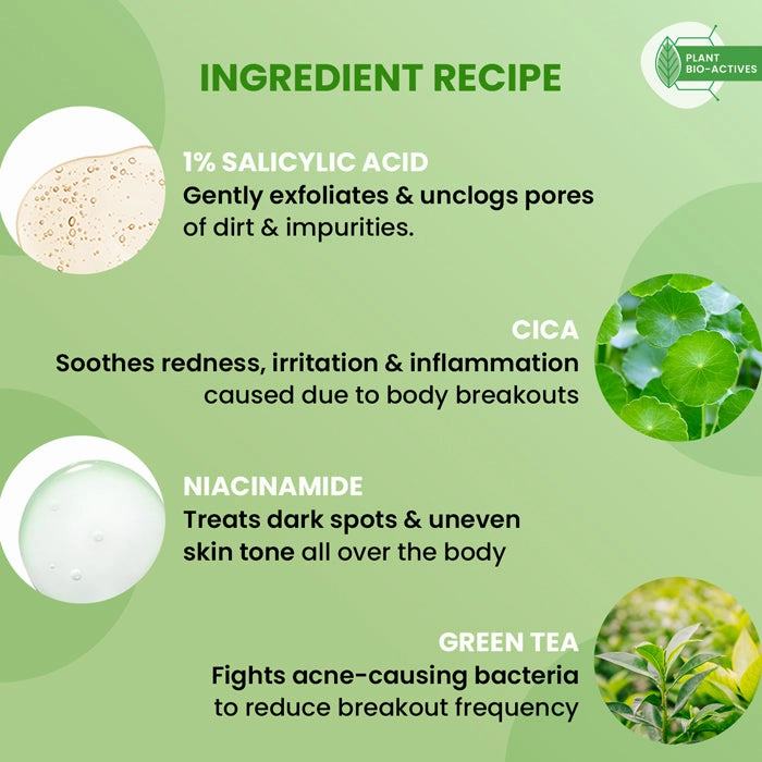 Cica   1% Salicylic Acid Exfoliating Shower Gel