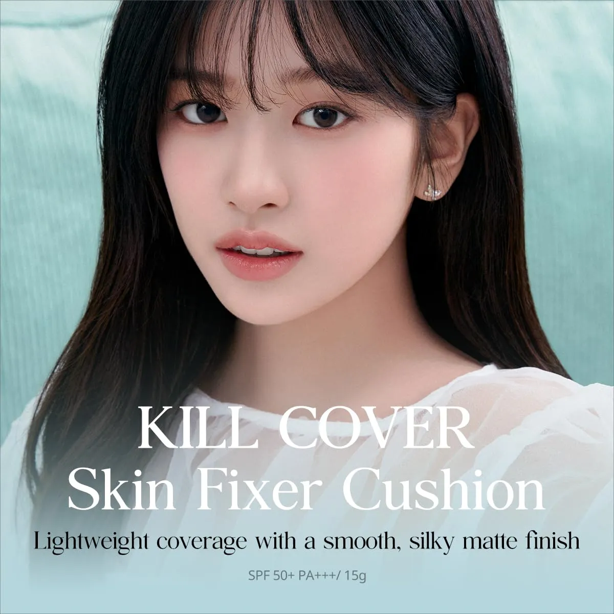 CLIO KILL COVER SKIN FIXER CUSHION (Advanced Version) (21N LINEN, [Refill Included])