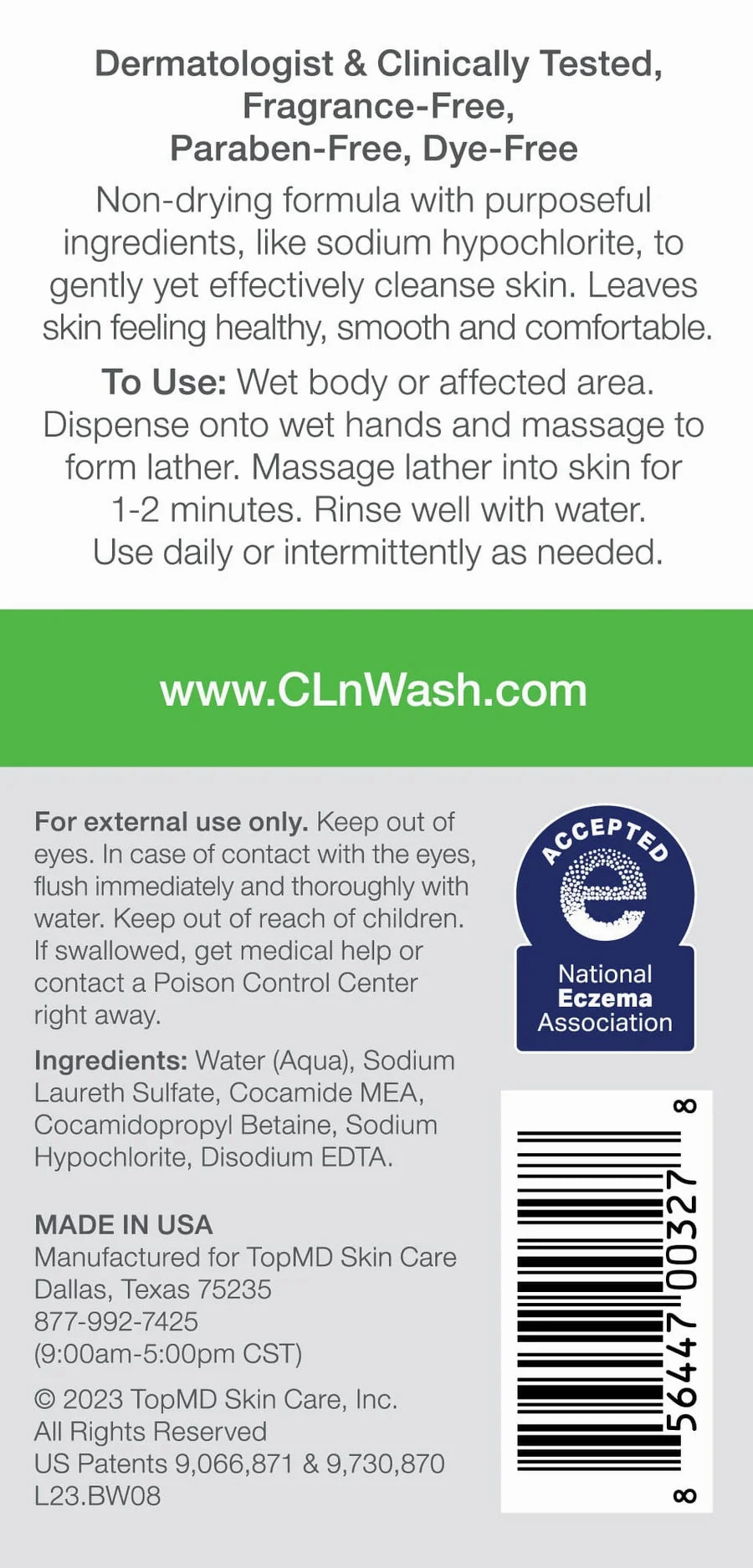 CLn BodyWash 8 fl. oz.