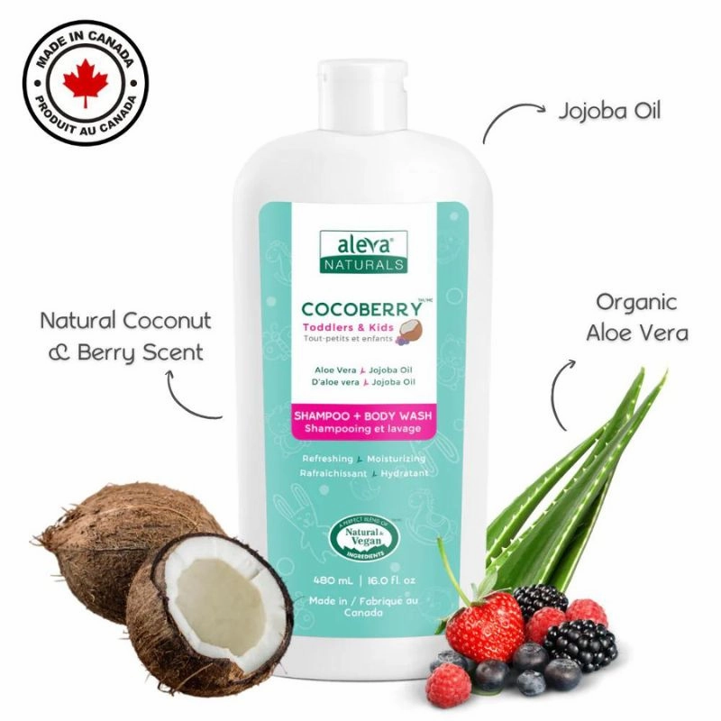 Cocoberry Shampoo   Body Wash for Toddlers and Kids