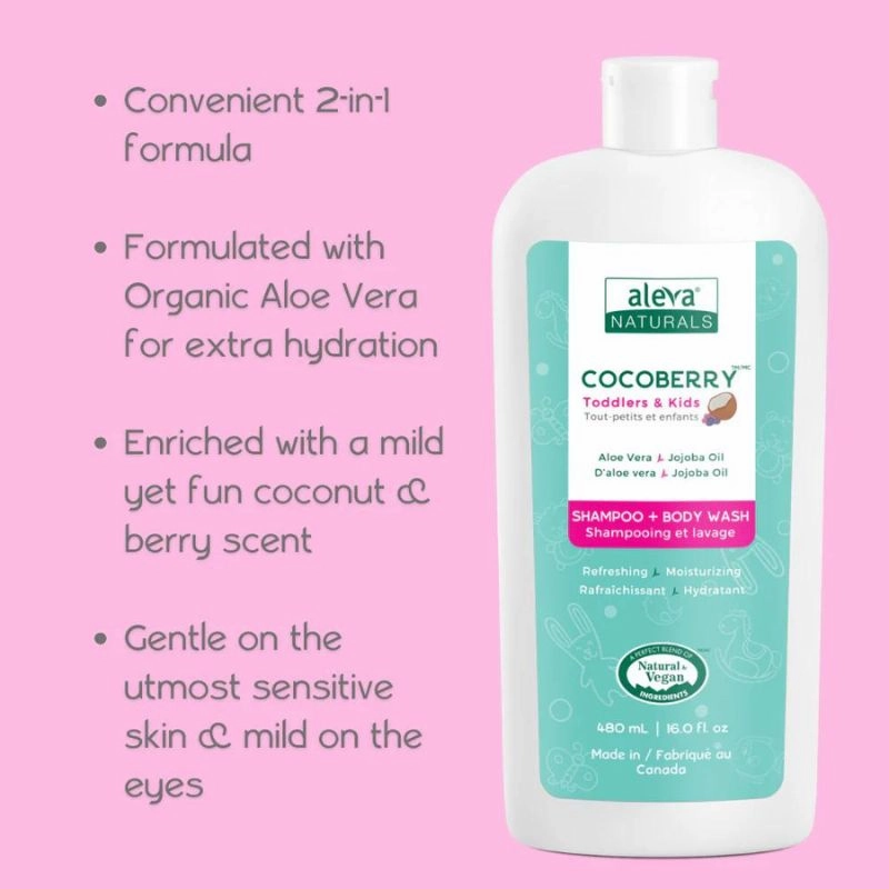 Cocoberry Shampoo   Body Wash for Toddlers and Kids