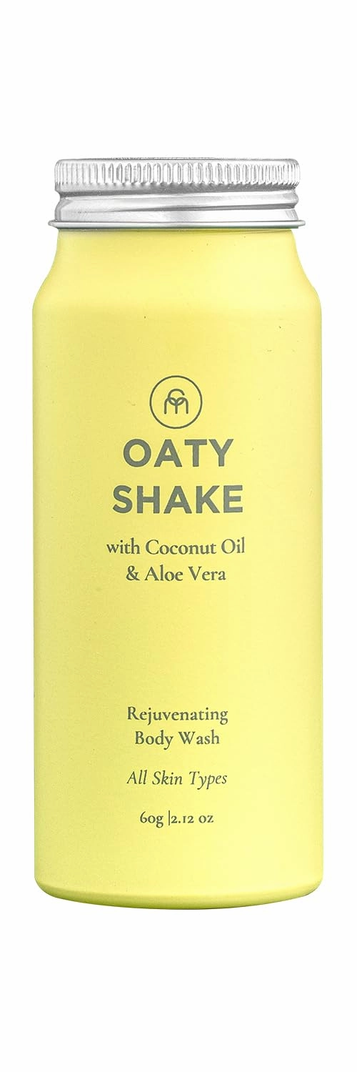 COCONUT MATTER Oaty Shake Body Wash Concentrate For Soft, Healthier Skin, Add Water to Lather, 60 Washes. All-natural | Antioxidant-rich | Paraben-free | Sulfate-free | TSA-compliant | Vegan
