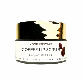 Coffee Lip Scrub - 100% Organic, for Dark Lips to Lighten Pink Lightening and Pigmentation Remover Lip care for Men Women Brightening Smokers Lips Exfoliating Darkness Removal Scrubs