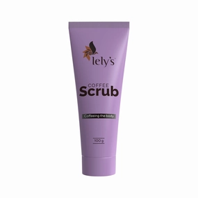 Coffee Scrub - Powerful Antioxidants, Body Scrub, Deep-Cleanses, De-Tans & Rejuvenate skin, Removes Dead Skin Cells, Exfoliates skin - 100 G