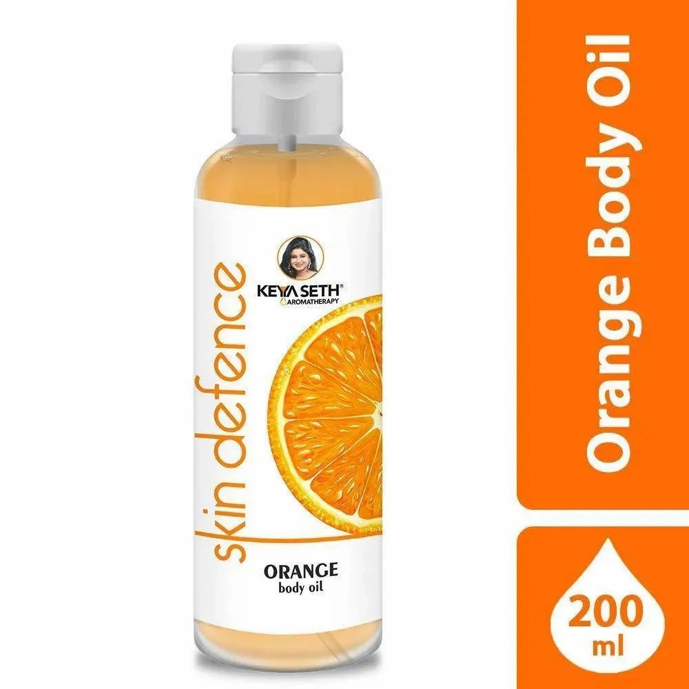 Complete Body Care Combo Enriched with Vitamin C, Orange Body Wash 200ml   Skin Defence Orange Body Oil 200ml   Orange Face & Body Moisturizer 200ml