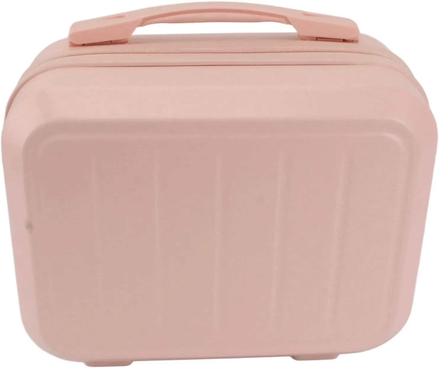 Cosmetic Bag, Durable Delicate ABS Travel Cosmetic Case 14in Portable for Travel, Greenish Blue