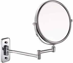 Cosmetic Vanity Mirror Wall-Mounted 8-inch Cosmetic Mirror Beauty Mirror European Bathroom 7 Times Magnification Double Mirror