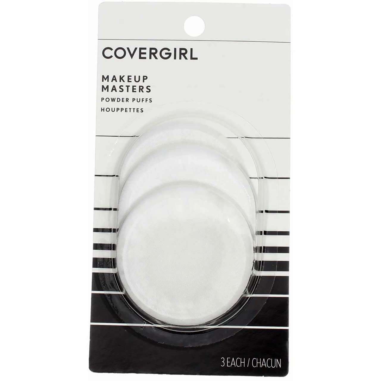 Cover Girl 10067 3 Count Make Up Masters Powder Puffs