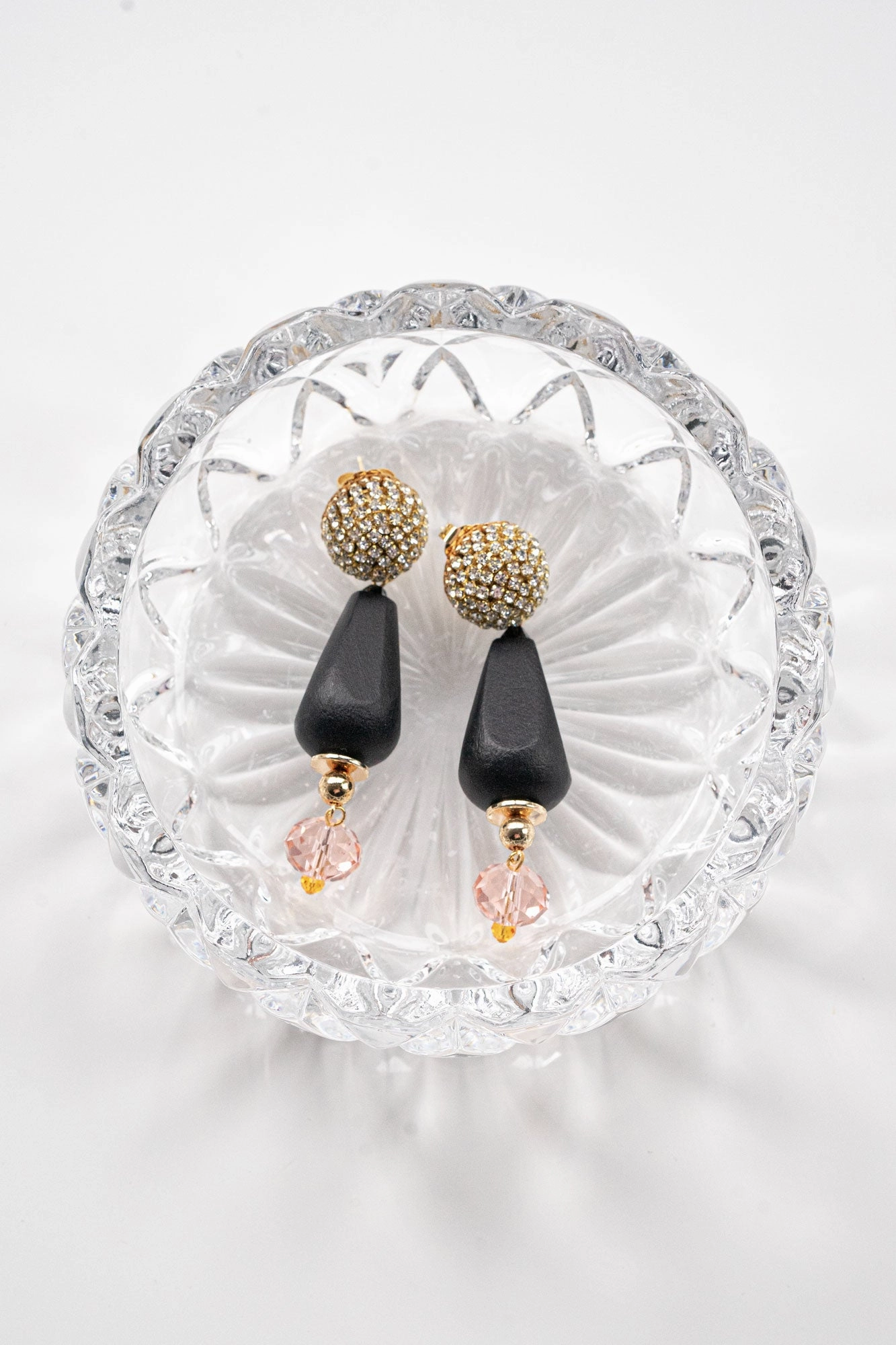 Céline Earrings in Soft Rose