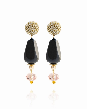 Céline Earrings in Soft Rose