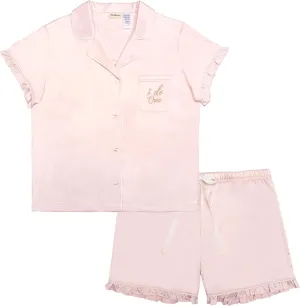 Dearfoams Women's Matching Bridal Pajamas, Robe & Nightwear Set for Bride & Bridesmaids, Wedding