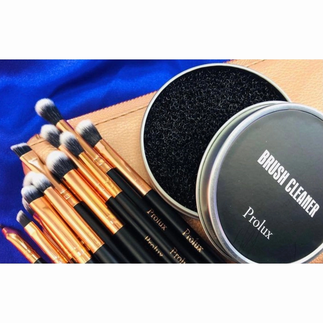 Deluxe 12 Piece Brush Set | Makeup Brush Set Prolux From Prolux Cosmetics
