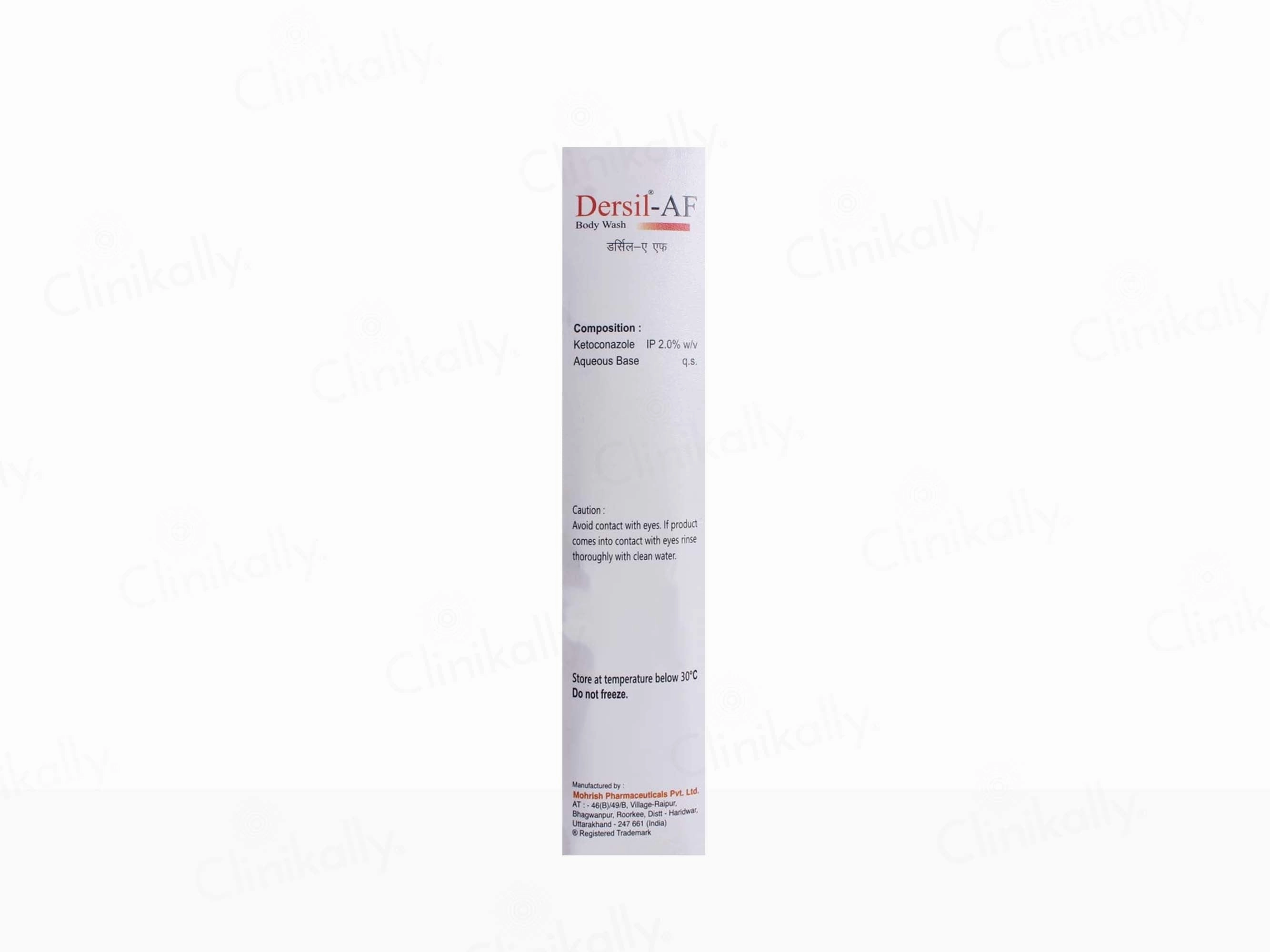 Dersil-AF Anti Fungal Body Wash