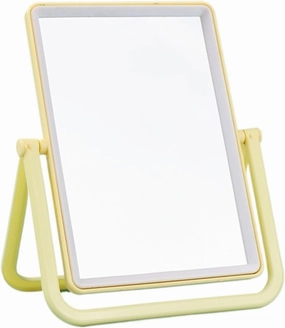 Desktop Portable Makeup Mirror Portable Square Simple Desktop Glass Mirror Girls Dormitory Single-Sided Makeup Mirror