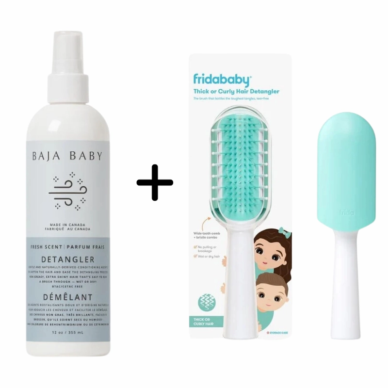 Detangler   Hair Brush Set