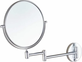 DHAEY Cosmetic Vanity Mirror Space Aluminum 8 Inch Makeup Mirror Beauty Mirror Bright Silver Quality Adjustable