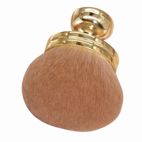 Didiseaon Sturdy Plastic Makeup Brush Soft Blush Brush for Loose Powder Face Makeup Tool