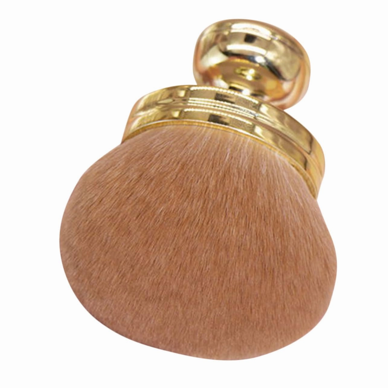 Didiseaon Sturdy Plastic Makeup Brush Soft Blush Brush for Loose Powder Face Makeup Tool