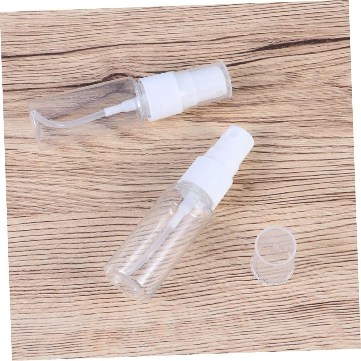 DOITOOL 20ml Plastic Pump Bottles Reusable Empty Dispensers Refillable Travel Containers Leakproof Water Dispenser Bottles