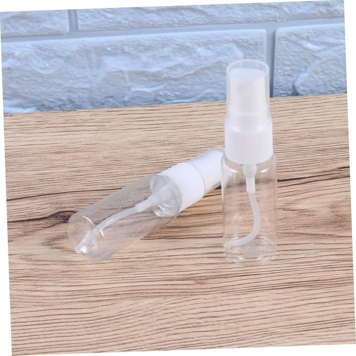 DOITOOL 20ml Plastic Pump Bottles Reusable Empty Dispensers Refillable Travel Containers Leakproof Water Dispenser Bottles