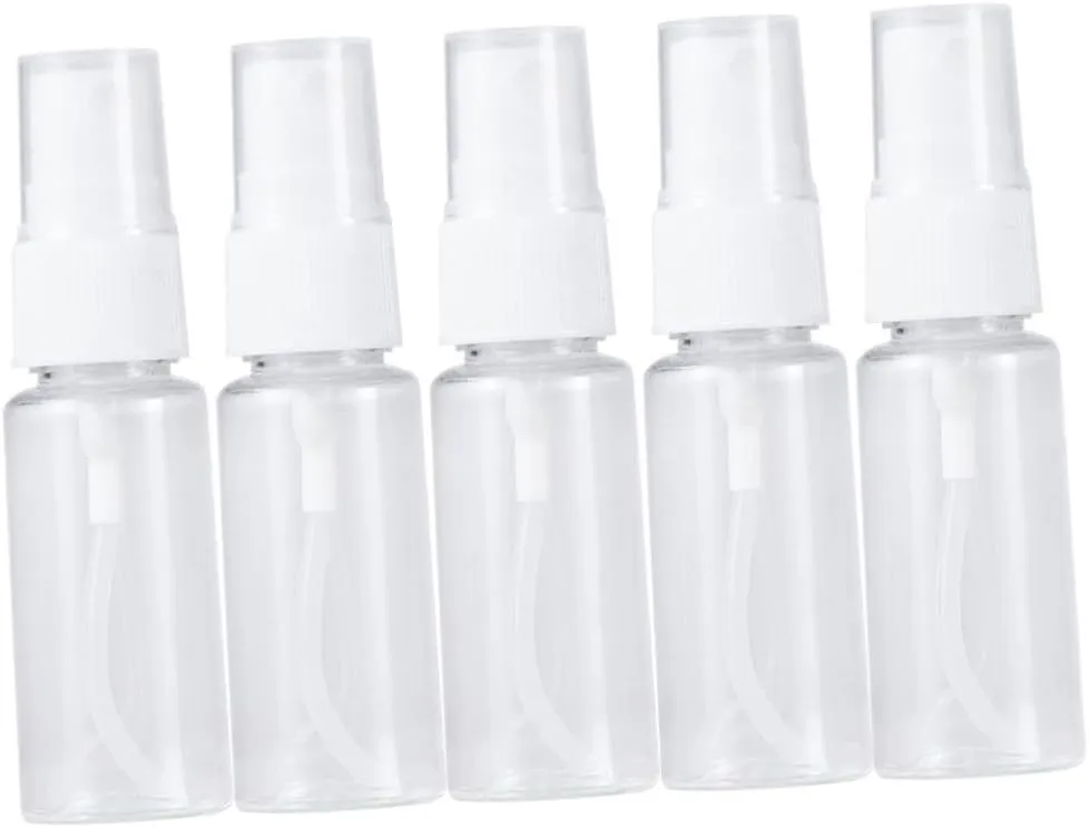 DOITOOL 20ml Plastic Pump Bottles Reusable Empty Dispensers Refillable Travel Containers Leakproof Water Dispenser Bottles