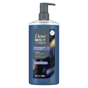 DOVE MEN   CARE Body Wash Blackcurrant to Rebuild Skin in the Shower with Plant-Based Cleansers and Moisturizers 26 Fl Oz