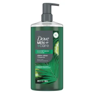 DOVE MEN   CARE Body Wash Coastal Cedar to Rebuild Skin in the Shower with Plant-Based Cleansers and Moisturizers 26 oz