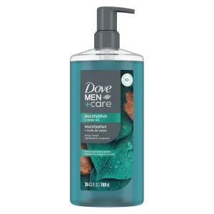 DOVE MEN   CARE Body Wash Eucalyptus   Cedar Oil to Rebuild Skin in the Shower with Plant-Based Cleansers and Moisturizers 26 oz