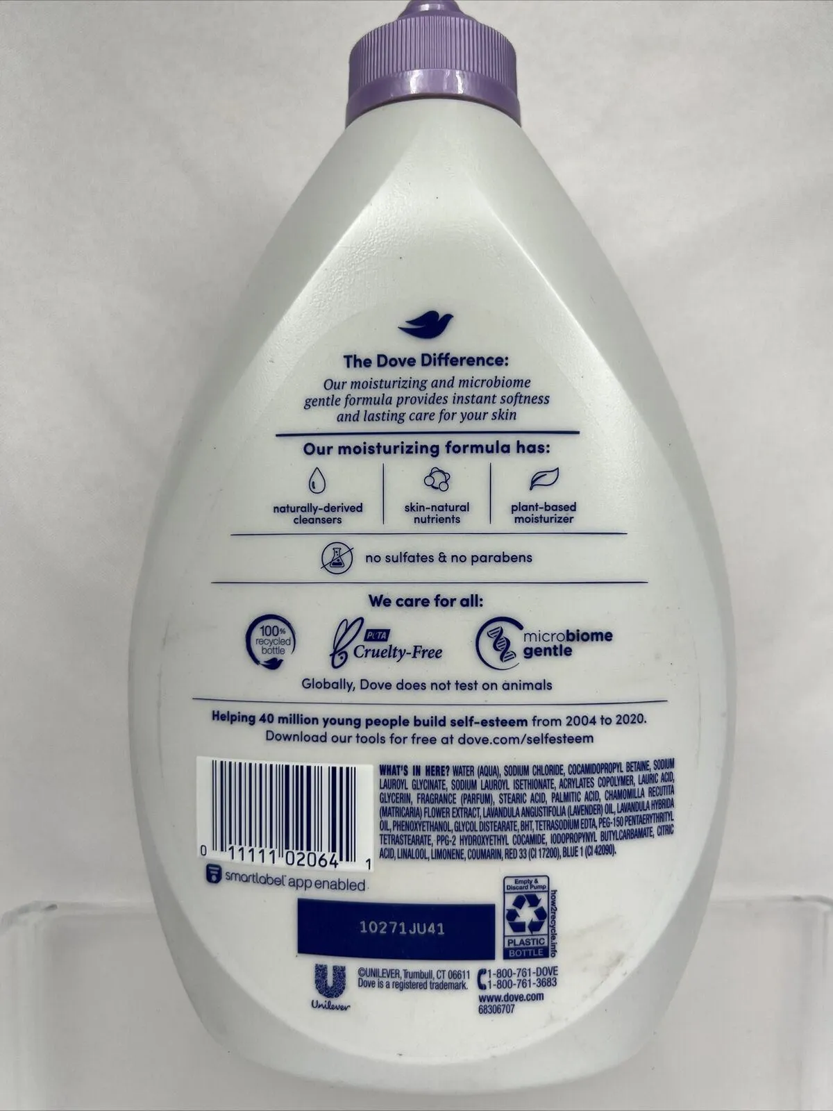 Dove Relaxing Body Wash Lavender Oil and Chamomile 34 Oz