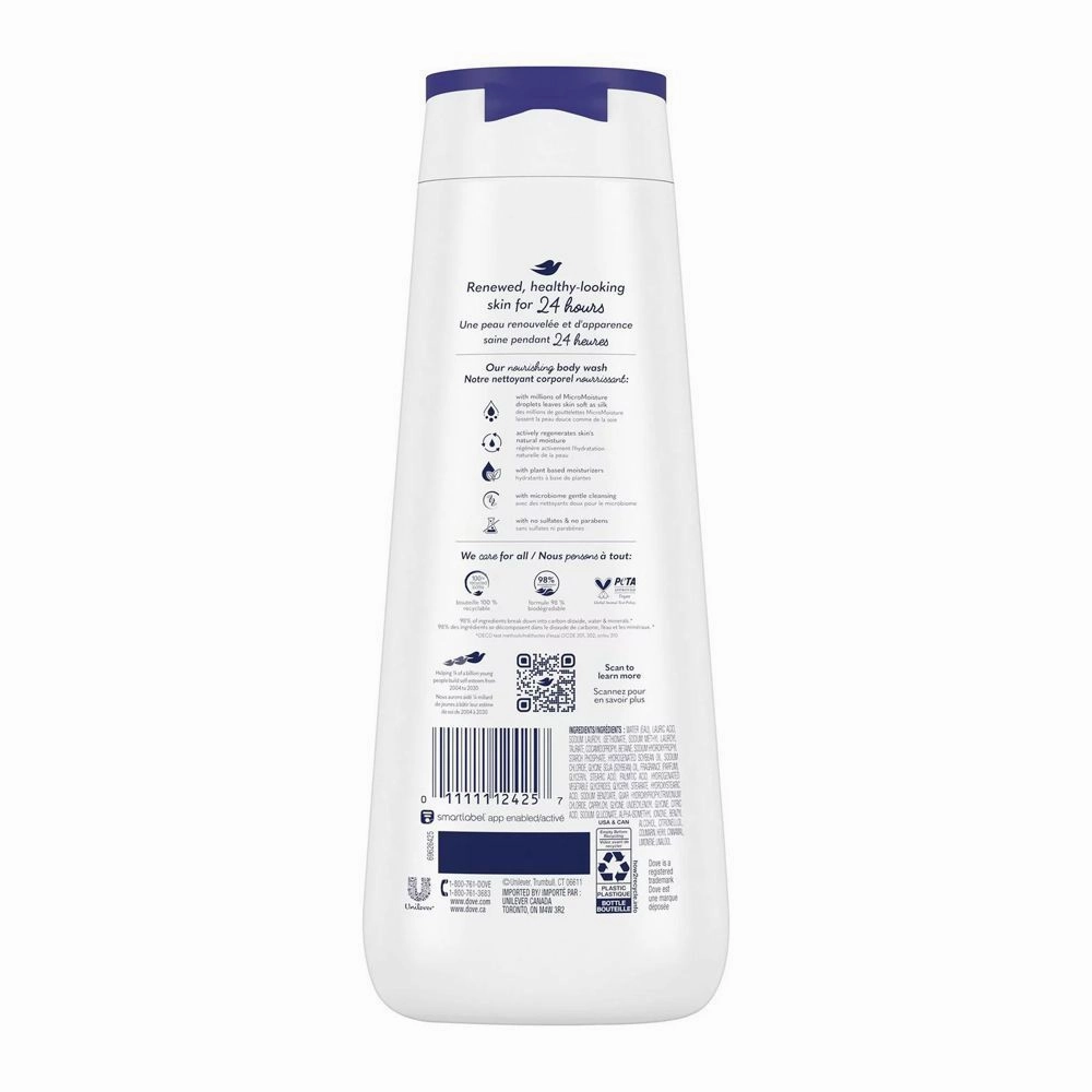 Dove Deep Moisture Nourishes The Dries Skin 24Hrs Micro Moisture Body Wash 591ml