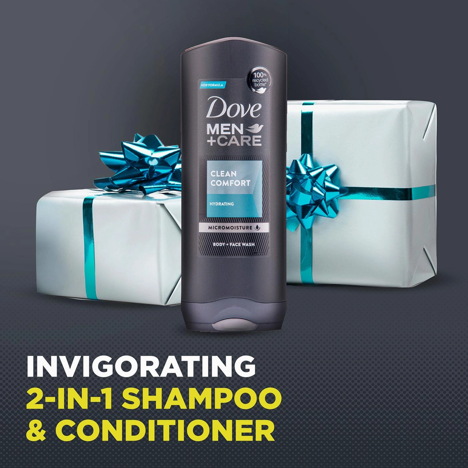 Dove Men Care Daily Care Trio Gift Set For Him, Bodywash, APA & Shampoo