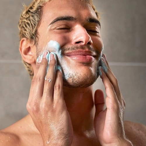 Dove Men Care Eucalyptus Body and Face Scrub Deeply Exfoliates for Hydrated & Nourished Skin 100% Gentle Cleanser, No Sulfate Cleansers or Parabens