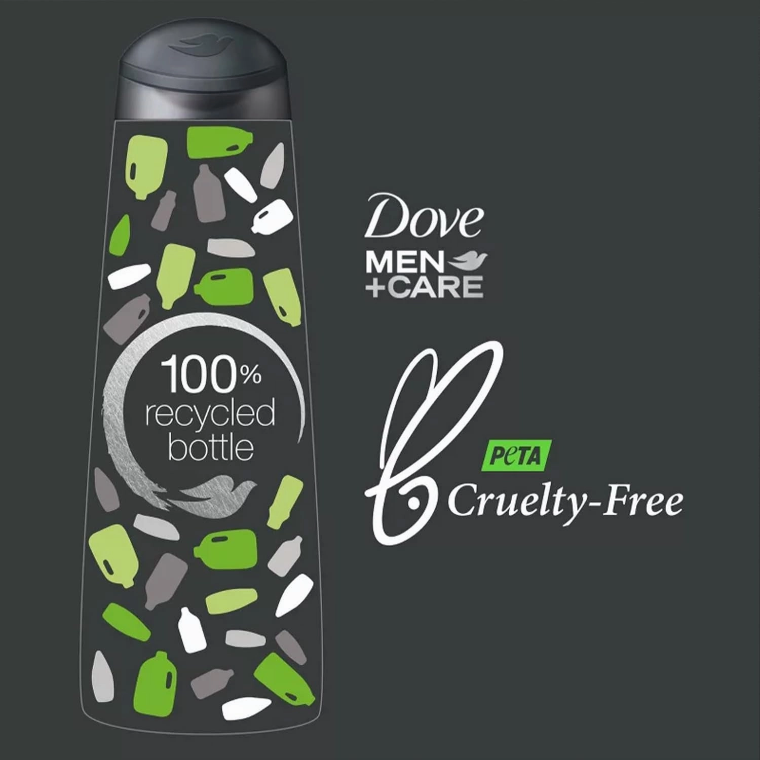 Dove Men Care Travel Essentials Bundle – Extra Fresh Body & Face Wash & Fresh   Clean 2-In-1 Shampoo, 3 Oz Ea