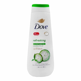 Dove Refreshing Body Wash Cucumber & Green Tea 24h Moisture 591ML