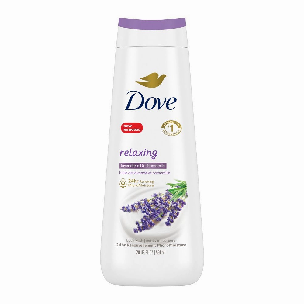 Dove Relaxing Body Wash Lavender & Chamomile 24h Moisture 591ML